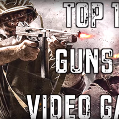 Top Ten Guns Used in Video Games