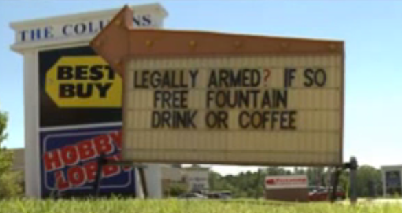 free drink if you carry